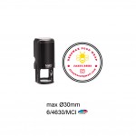 Multi Color Self Inking Stamp 4630, 30MM